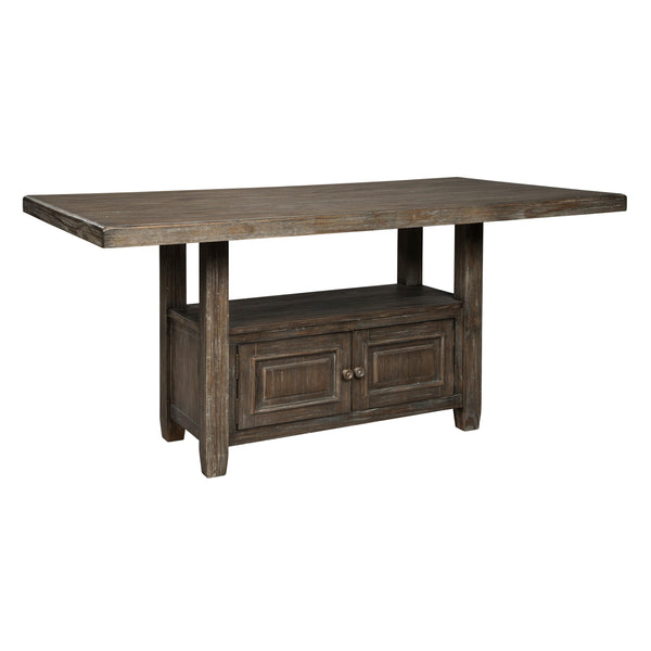 Signature Design by Ashley Wyndahl Counter Height Dining Table with Pedestal Base D813-32 IMAGE 1