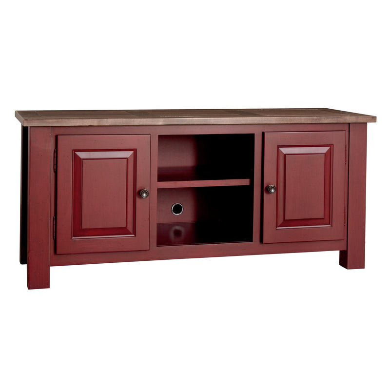 Bassett Bench Made Credenza Bench Made 9015-0854 Credenza - Berry/Fawn IMAGE 1