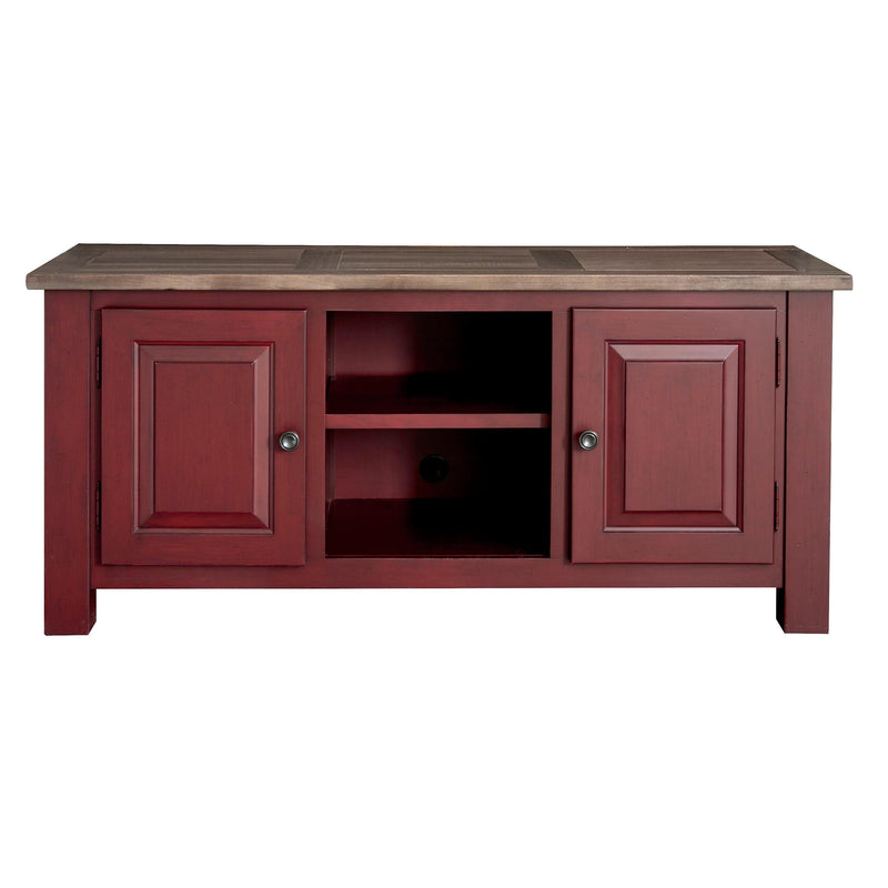 Bassett Bench Made Credenza Bench Made 9015-0854 Credenza - Berry/Fawn IMAGE 2