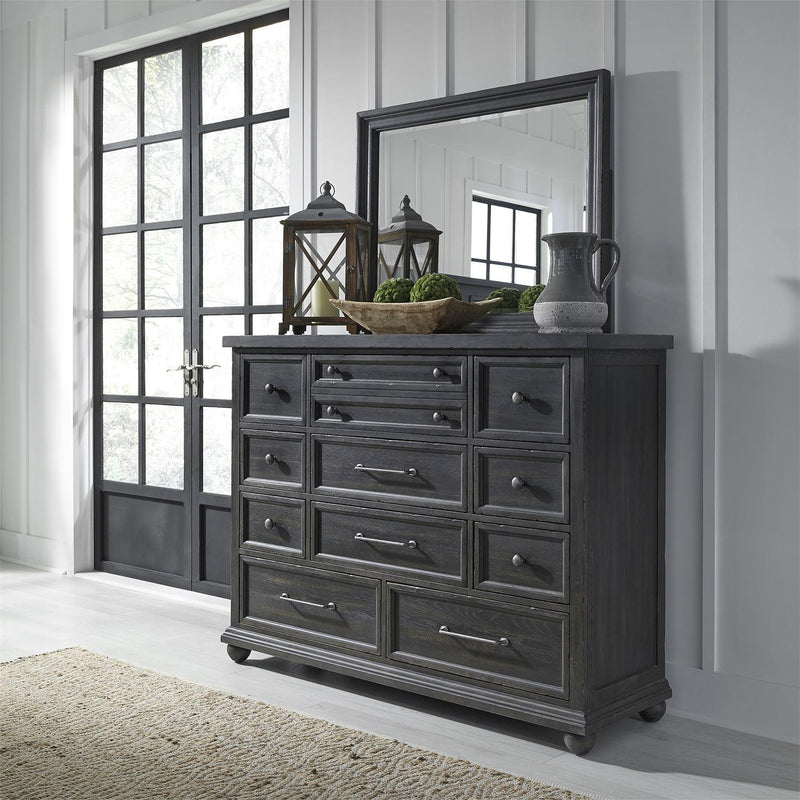 Liberty Furniture Industries Inc. Harvest Home Dresser Mirror 879-BR51 IMAGE 7
