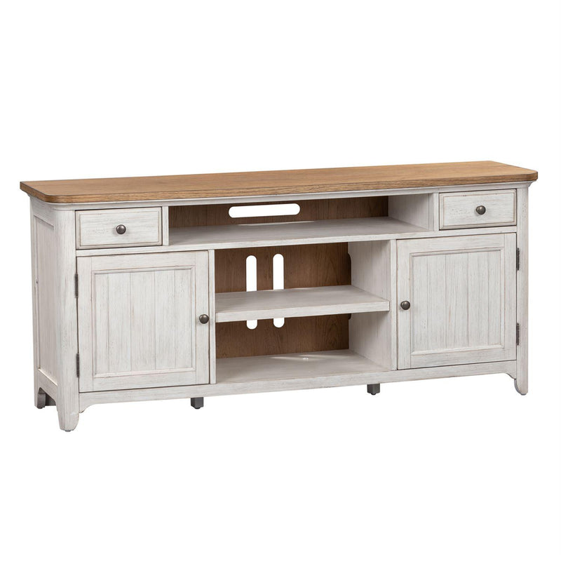 Liberty Furniture Industries Inc. Farmhouse Reimagined TV Stand 652-TV67 IMAGE 2