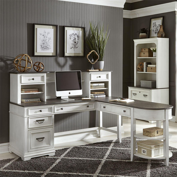 Liberty Furniture Industries Inc. Office Desks L-Shaped Desks 417-HOJ-LSD IMAGE 1