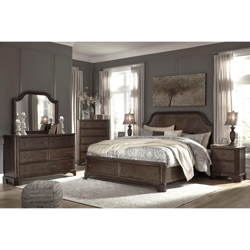 Signature Design by Ashley Adinton Queen Panel Bed with Storage B517-57/B517-54S/B517-98 IMAGE 7