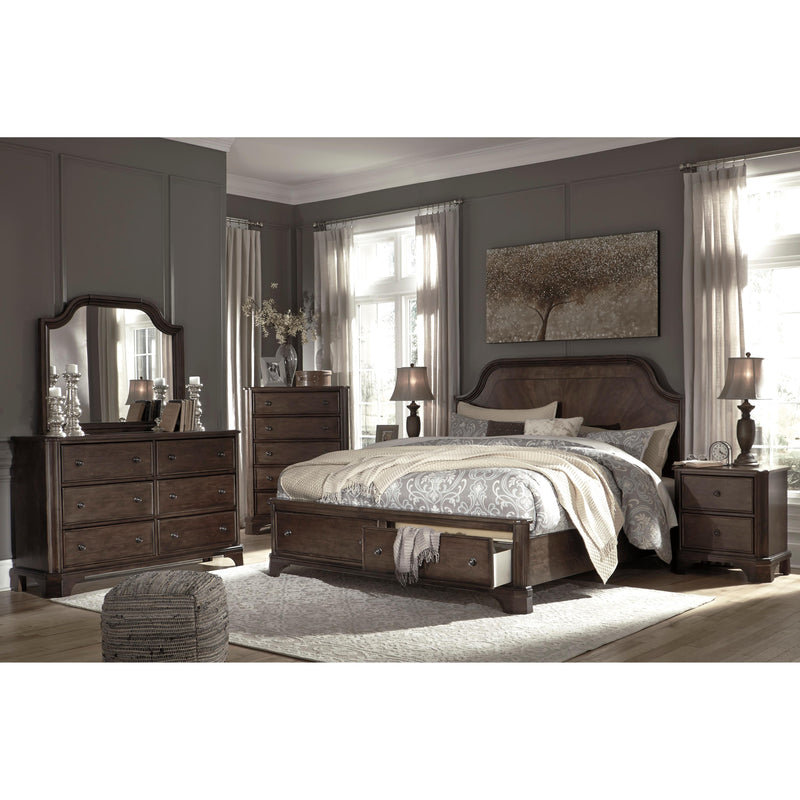 Signature Design by Ashley Adinton Queen Panel Bed with Storage B517-57/B517-54S/B517-98 IMAGE 8