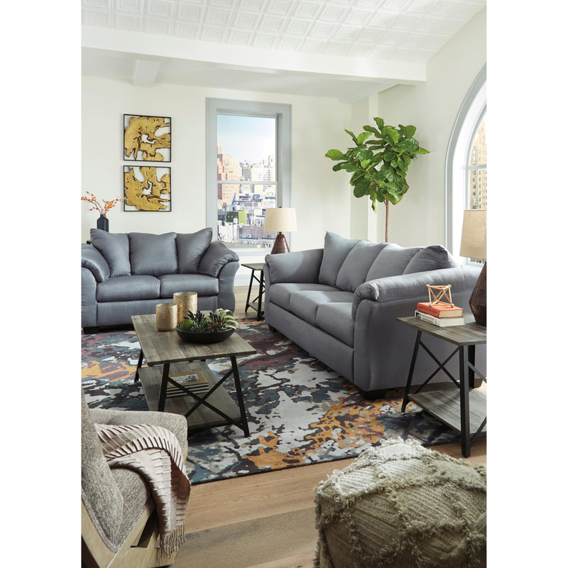 Signature Design by Ashley Darcy Stationary Fabric Loveseat 7500935 IMAGE 5