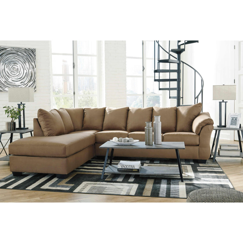 Signature Design by Ashley Darcy Fabric 2 pc Sectional 7500216/7500267 IMAGE 5