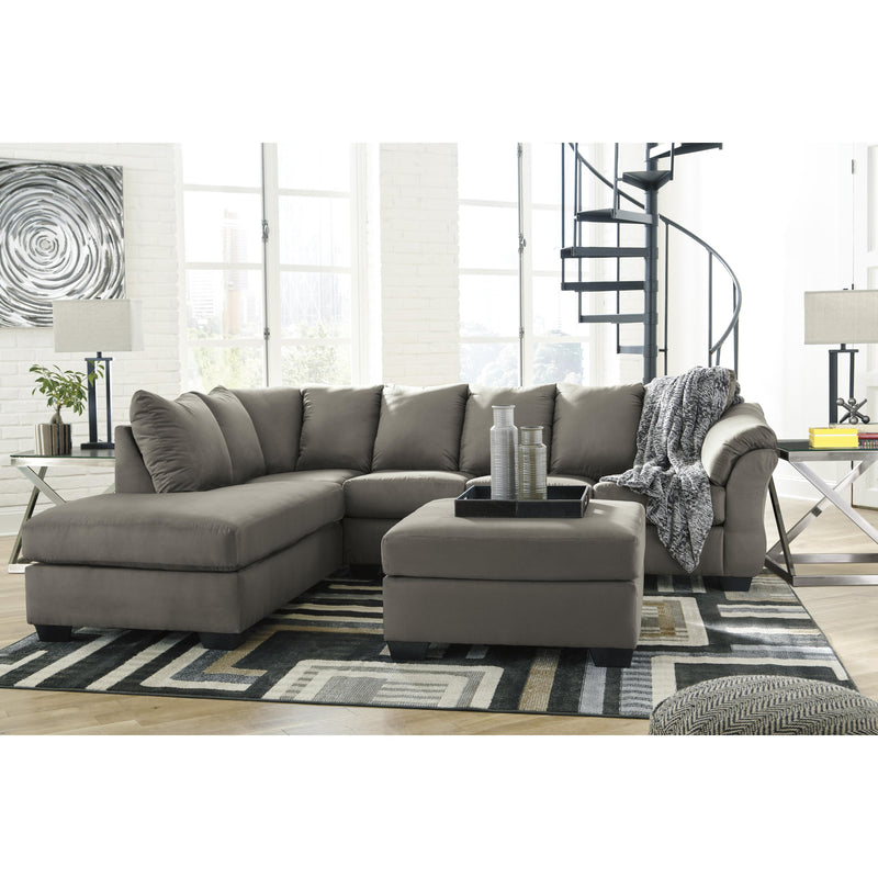 Signature Design by Ashley Darcy Fabric 2 pc Sectional 7500516/7500567 IMAGE 3