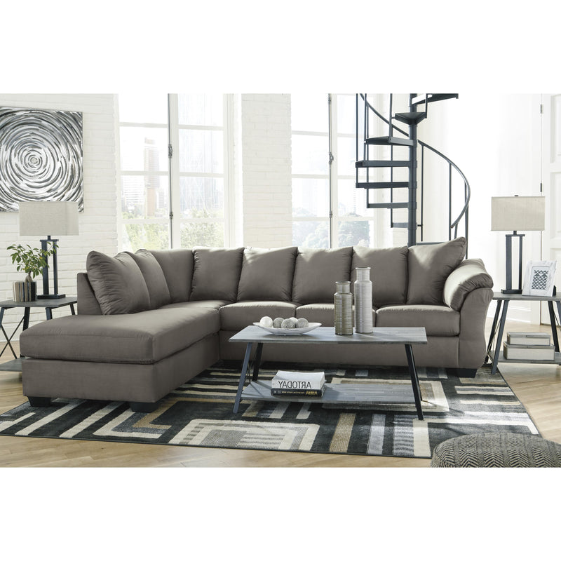 Signature Design by Ashley Darcy Fabric 2 pc Sectional 7500516/7500567 IMAGE 4