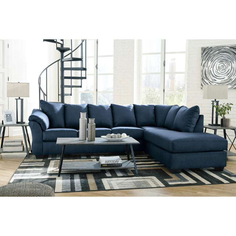 Signature Design by Ashley Darcy Fabric 2 pc Sectional 7500766/7500717 IMAGE 4