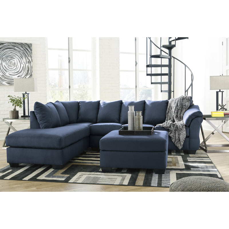 Signature Design by Ashley Darcy Fabric 2 pc Sectional 7500716/7500767 IMAGE 3