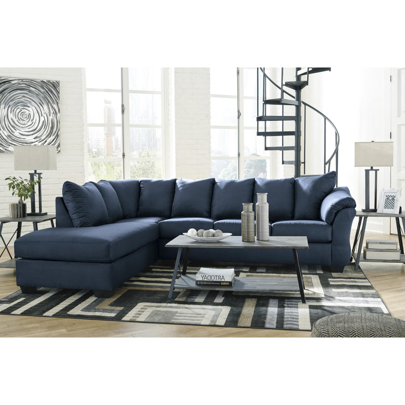 Signature Design by Ashley Darcy Fabric 2 pc Sectional 7500716/7500767 IMAGE 4