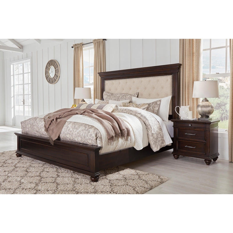 Signature Design by Ashley Brynhurst Queen Upholstered Panel Bed B788-157/B788-54/B788-96 IMAGE 2