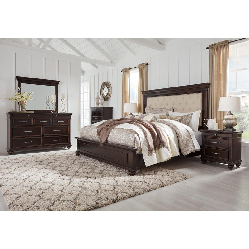 Signature Design by Ashley Brynhurst Queen Upholstered Panel Bed B788-157/B788-54/B788-96 IMAGE 8