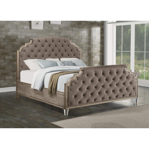 Flexsteel Vogue King Upholstered Panel Bed W1063-90K IMAGE 1