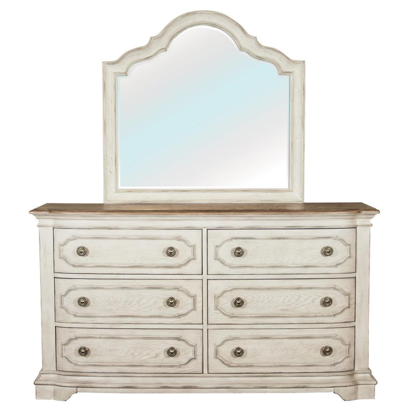 Riverside Furniture Elizabeth Dresser Mirror 71661 IMAGE 2