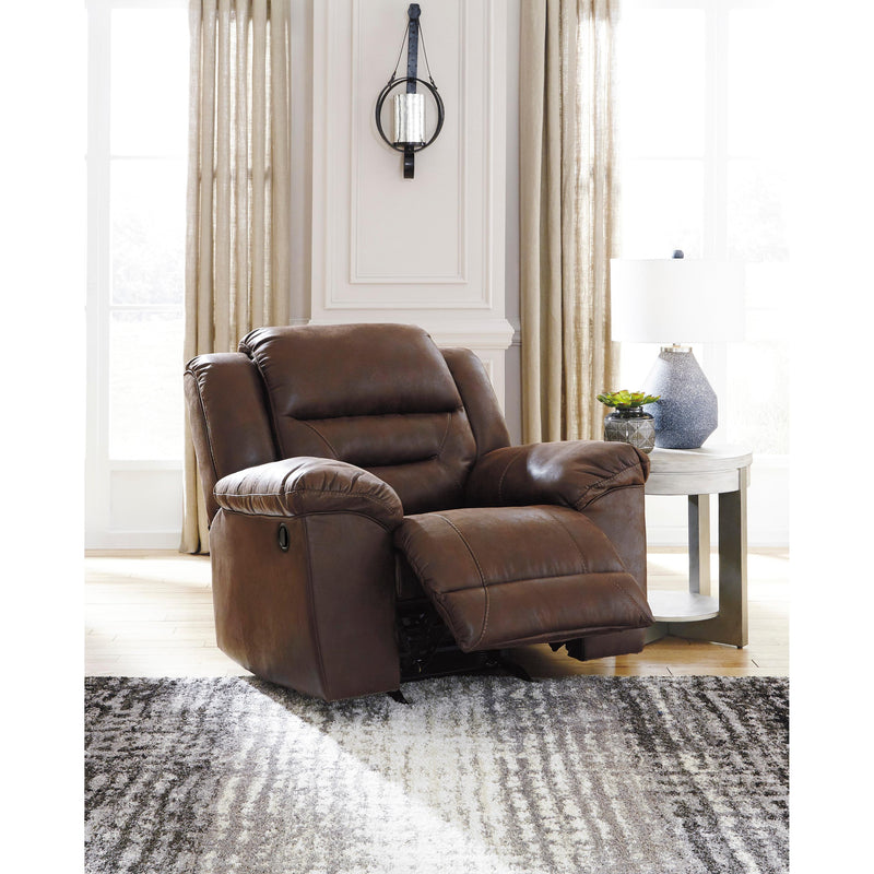 Signature Design by Ashley Stoneland Rocker Leather Look Recliner 3990425 IMAGE 6