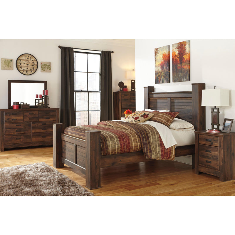 Signature Design by Ashley Quinden B246 6 pc Queen Poster Bedroom Set IMAGE 1