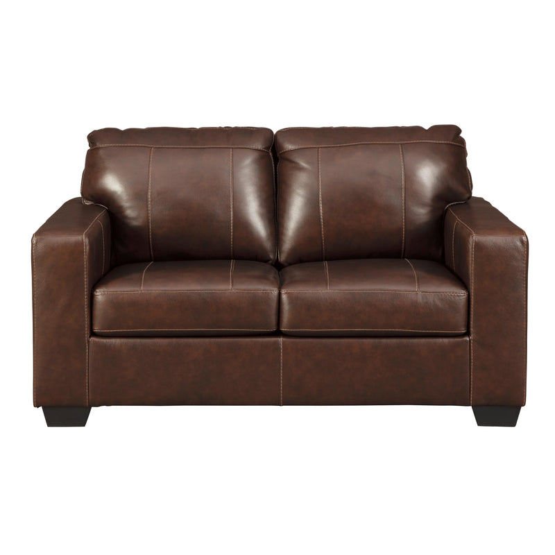 Signature Design by Ashley Morelos Stationary Leather Match Loveseat 3450235 IMAGE 1