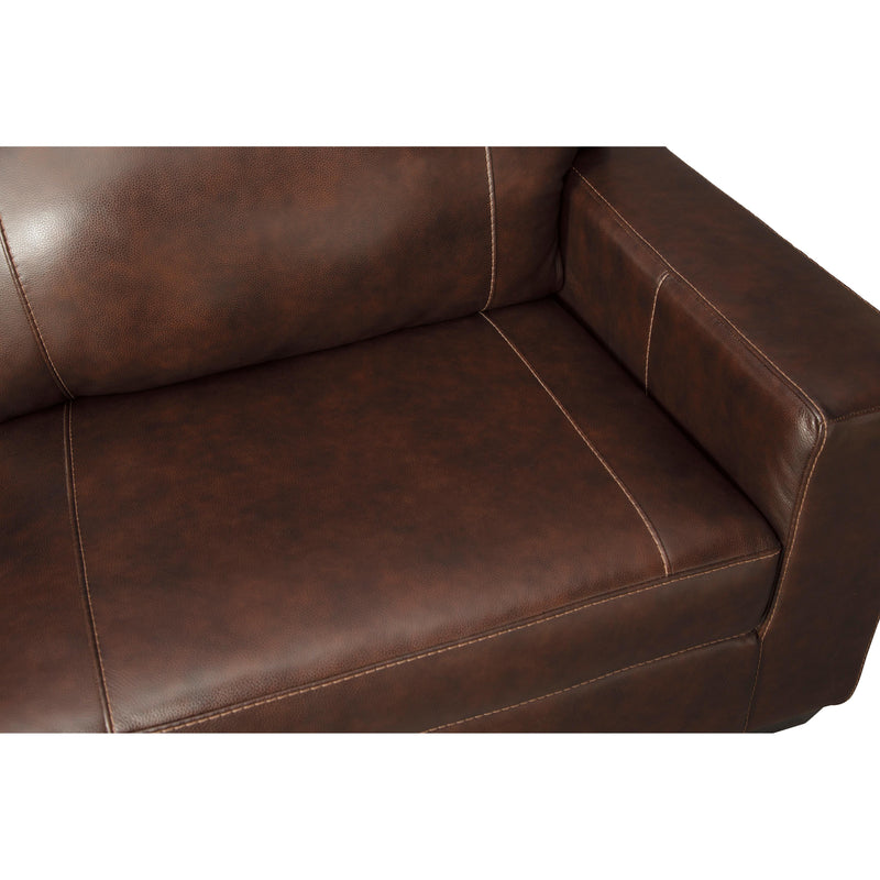 Signature Design by Ashley Morelos Stationary Leather Match Loveseat 3450235 IMAGE 5