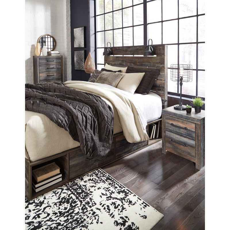 Signature Design by Ashley Drystan Queen Panel Bed with Storage B211-57/B211-54/B211-160/B100-13 IMAGE 4