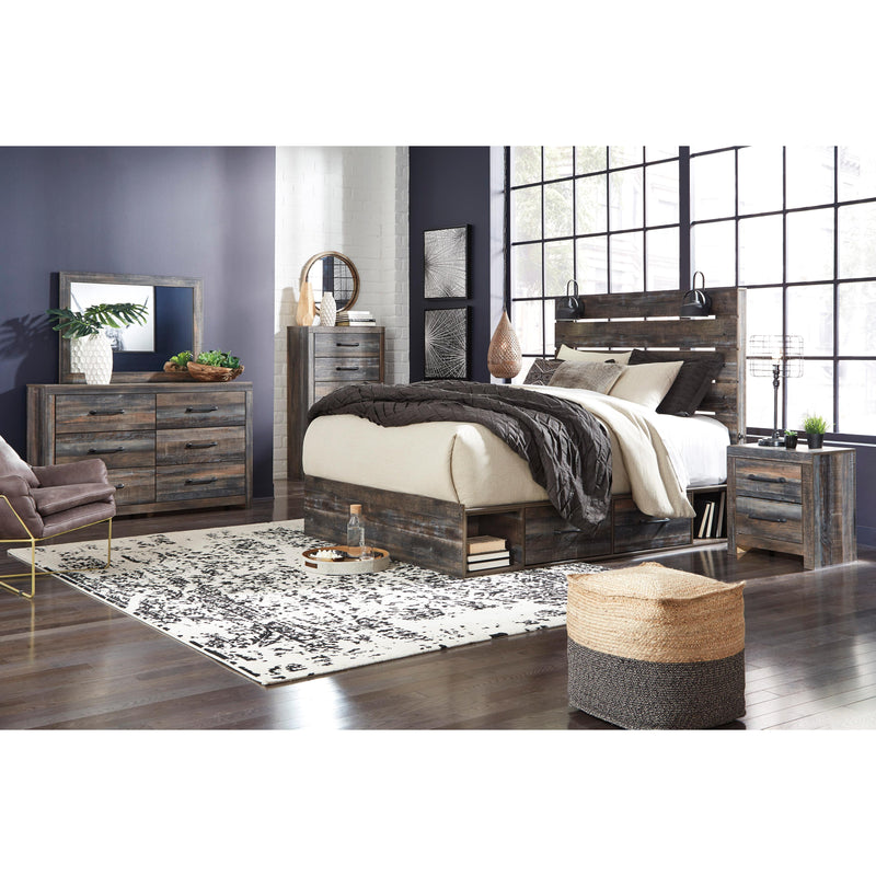 Signature Design by Ashley Drystan Queen Panel Bed with Storage B211-57/B211-54/B211-160/B100-13 IMAGE 5