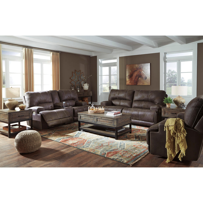 Signature Design by Ashley Kitching Power Reclining Leather Look Sofa 4160447 IMAGE 10