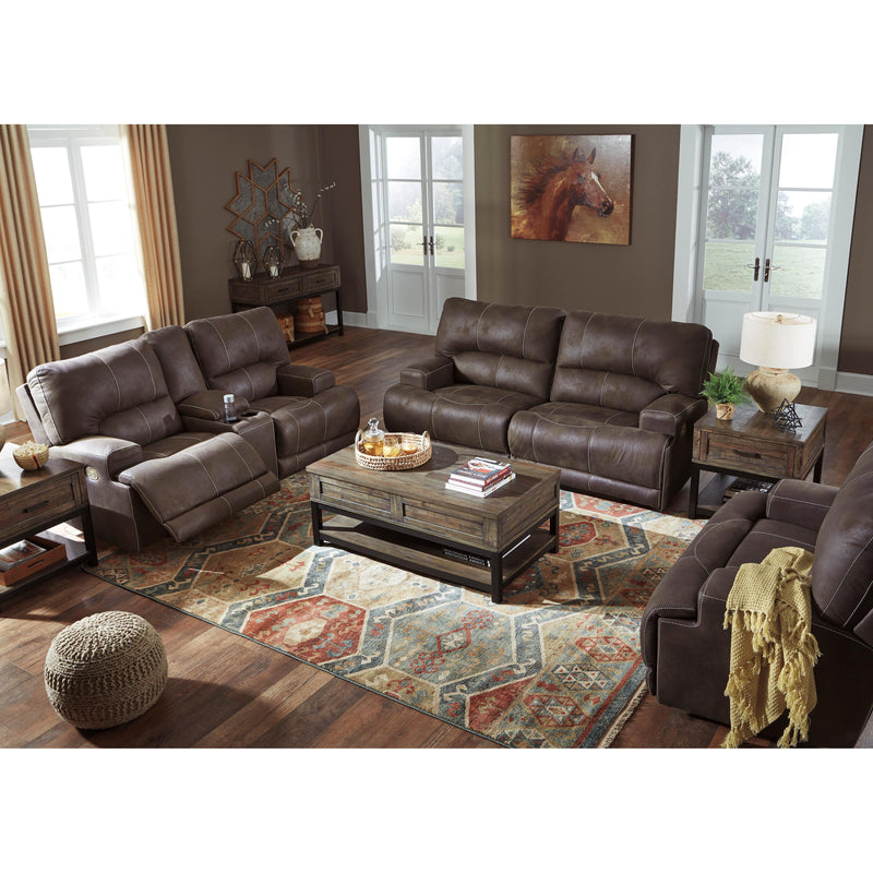 Signature Design by Ashley Kitching Power Reclining Leather Look Sofa 4160447 IMAGE 8