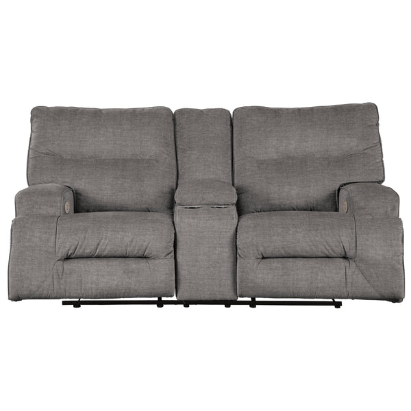 Signature Design by Ashley Coombs Power Reclining Fabric Loveseat 4530296 IMAGE 1