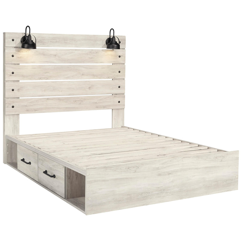 Signature Design by Ashley Cambeck Queen Panel Bed with Storage B192-57/B192-54/B192-160/B100-13 IMAGE 2