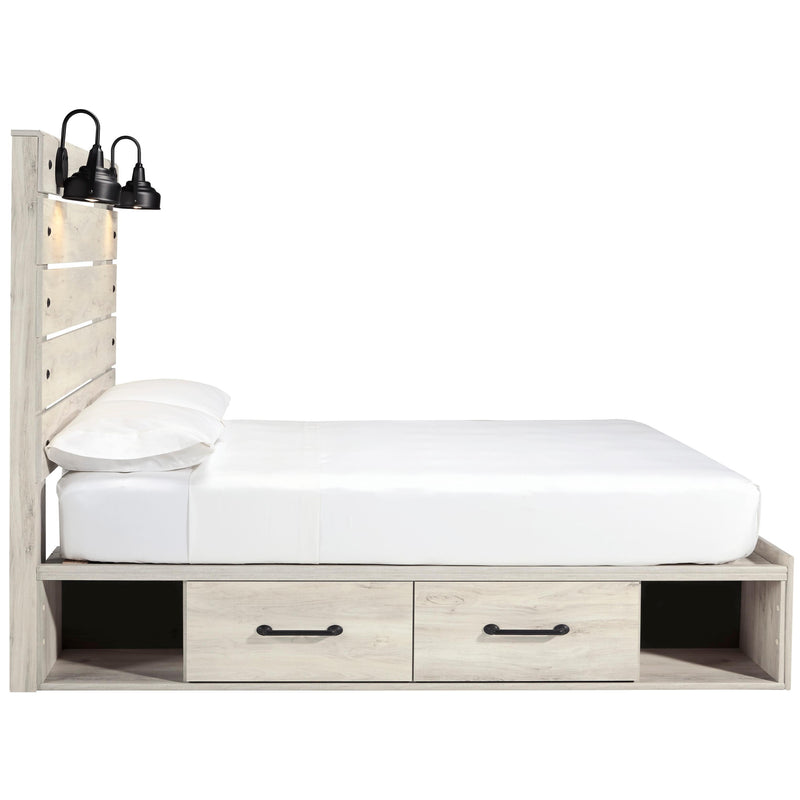 Signature Design by Ashley Cambeck Queen Panel Bed with Storage B192-57/B192-54/B192-160/B100-13 IMAGE 4