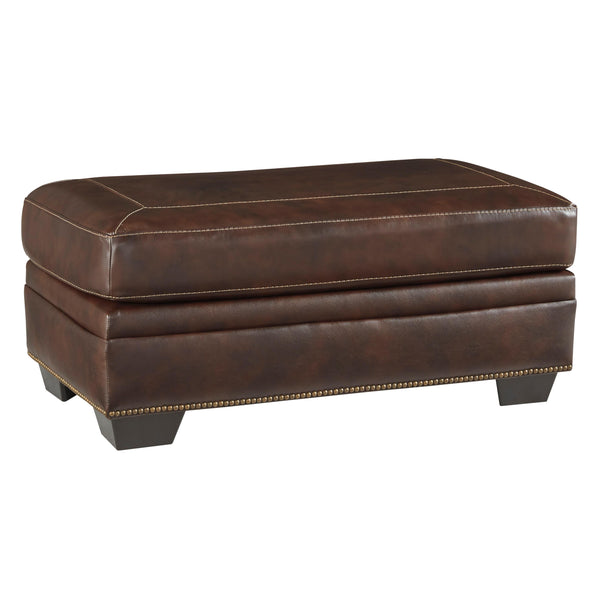 Signature Design by Ashley Roleson Leather Match Ottoman 5870214 IMAGE 1