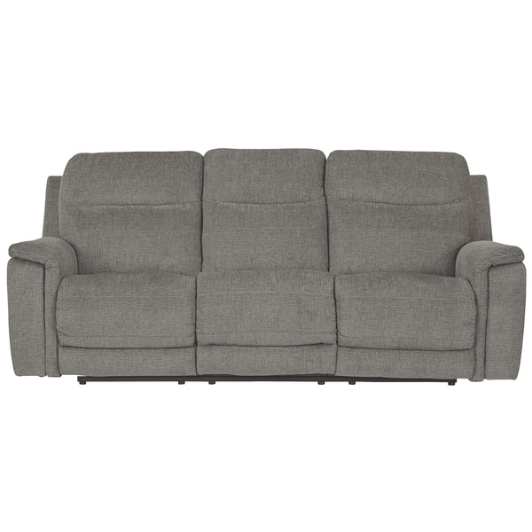 Signature Design by Ashley Mouttrie Power Reclining Fabric Sofa 7320515 IMAGE 1