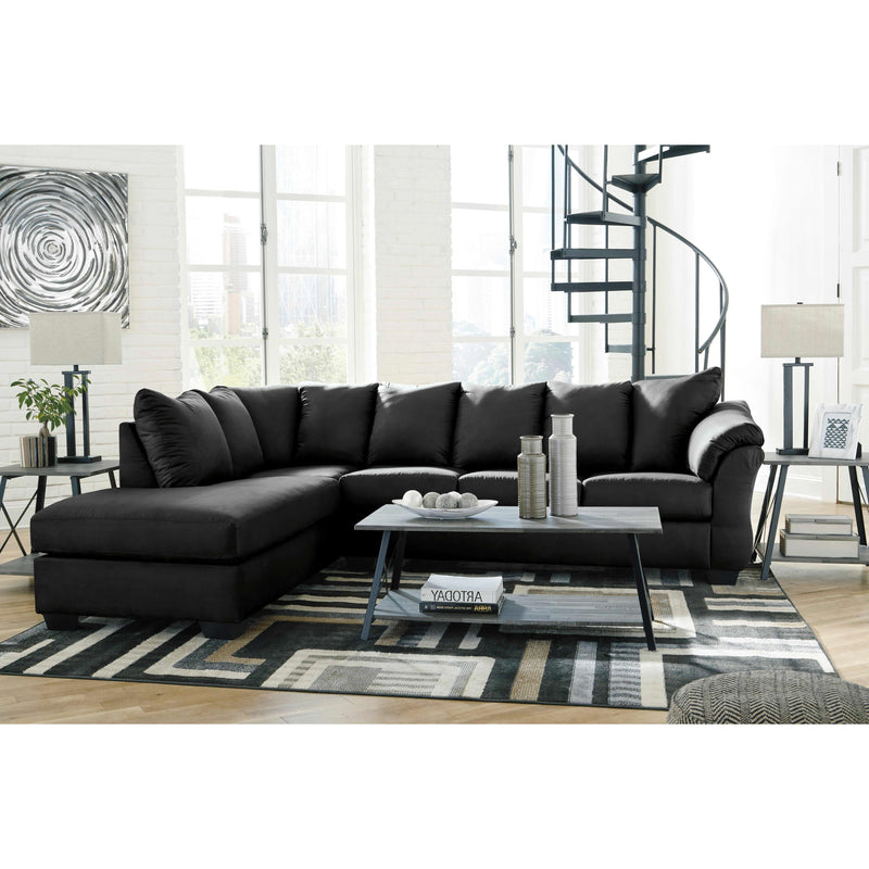 Signature Design by Ashley Darcy Fabric 2 pc Sectional 7500816/7500867 IMAGE 4