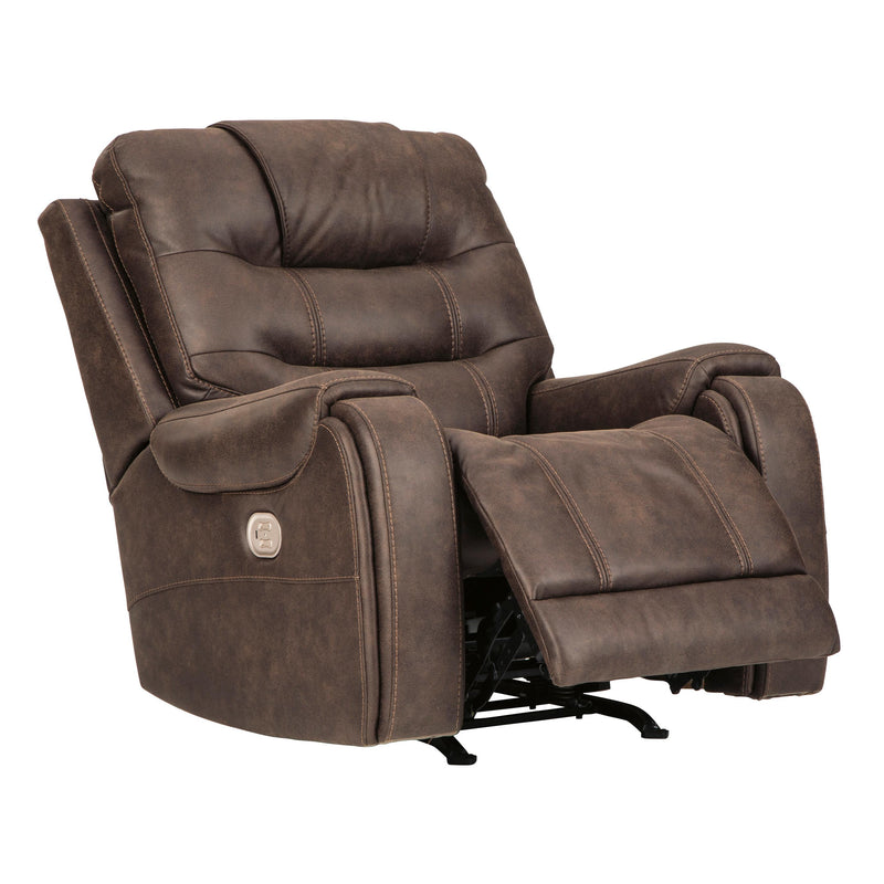 Signature Design by Ashley Yacolt Power Leather Look Recliner 8200213 IMAGE 3