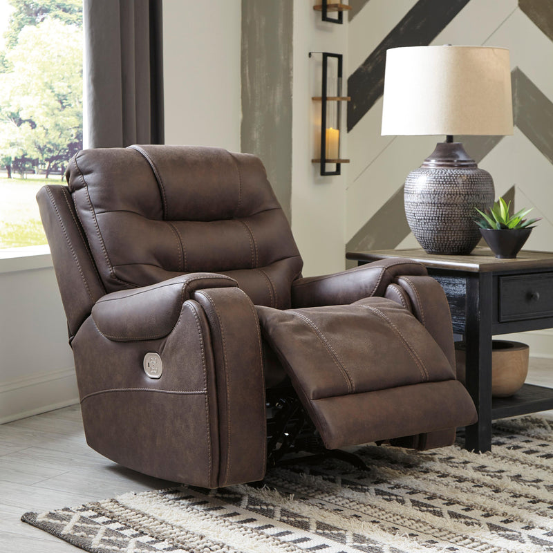 Signature Design by Ashley Yacolt Power Leather Look Recliner 8200213 IMAGE 7