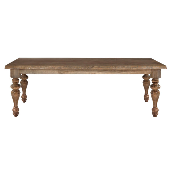 Bassett Bench Made Dining Table Bench Made 4015-4290GLE Maple 90" Georgian Table - Brown IMAGE 1