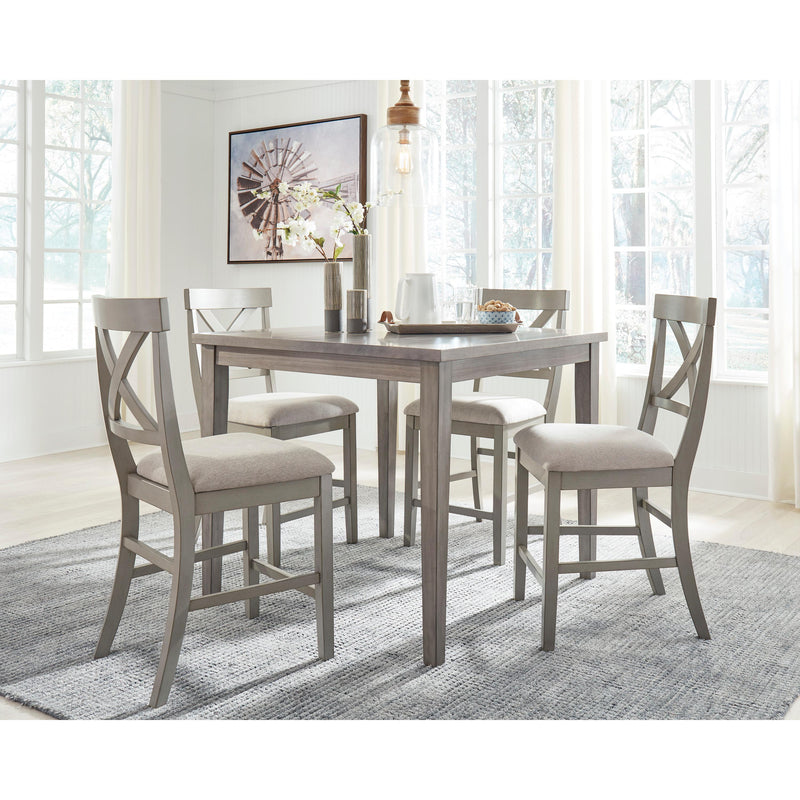 Signature Design by Ashley Square Parellen Counter Height Dining Table D291-13 IMAGE 3