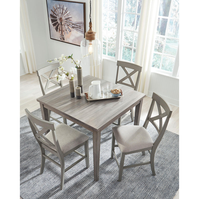 Signature Design by Ashley Square Parellen Counter Height Dining Table D291-13 IMAGE 4