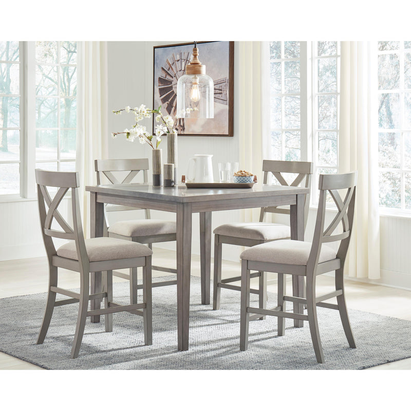 Signature Design by Ashley Square Parellen Counter Height Dining Table D291-13 IMAGE 5