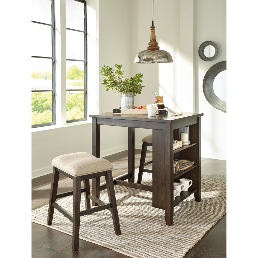 Signature Design by Ashley Rokane 3 pc Counter Height Dinette D397-113