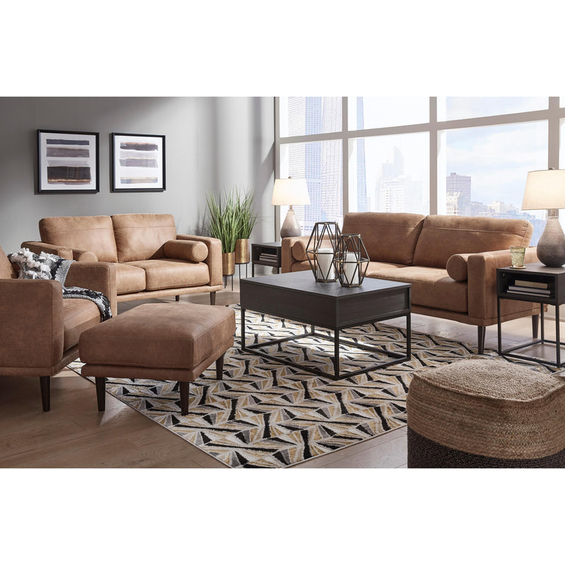 Signature Design by Ashley Arroyo Stationary Leather Look Loveseat 8940135 IMAGE 10