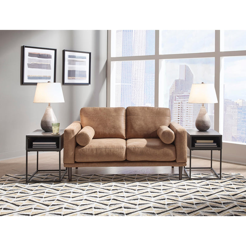 Signature Design by Ashley Arroyo Stationary Leather Look Loveseat 8940135 IMAGE 5