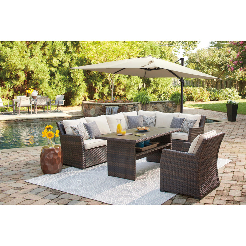 Signature Design by Ashley Outdoor Seating Sectionals P455-822 IMAGE 8