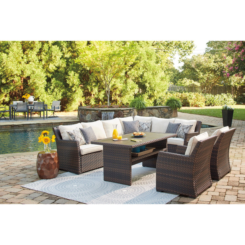 Signature Design by Ashley Outdoor Seating Sectionals P455-822 IMAGE 9
