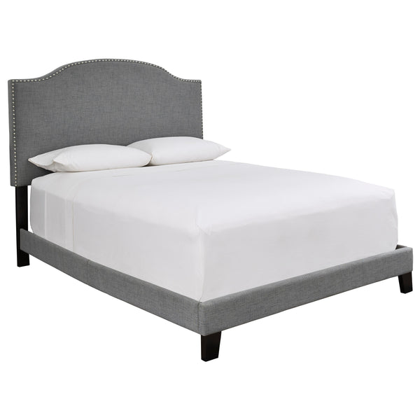 Signature Design by Ashley Adelloni Queen Upholstered Platform Bed B080-181 IMAGE 1