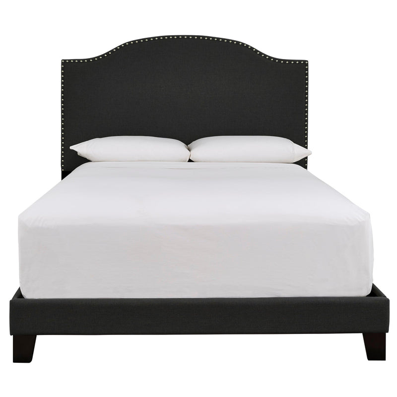 Signature Design by Ashley Adelloni Queen Upholstered Platform Bed B080-281 IMAGE 2