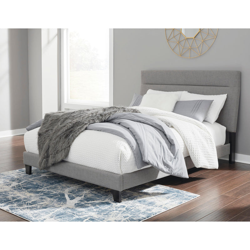 Signature Design by Ashley Adelloni Queen Upholstered Platform Bed B080-381 IMAGE 5