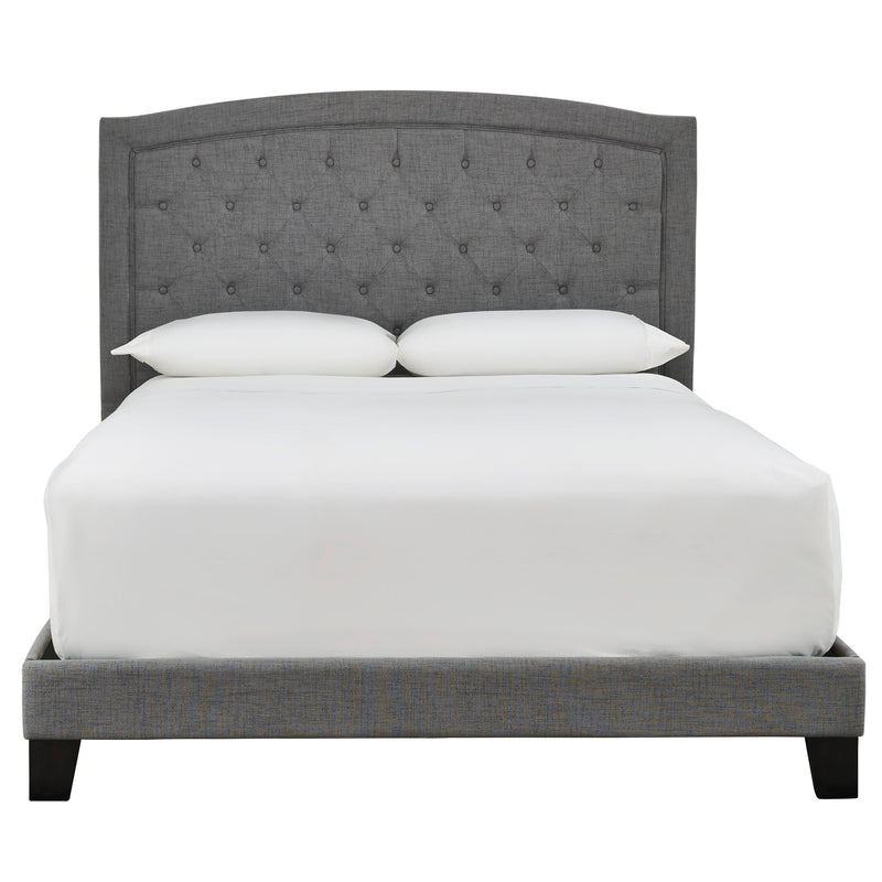Signature Design by Ashley Adelloni Queen Upholstered Platform Bed B080-781 IMAGE 2