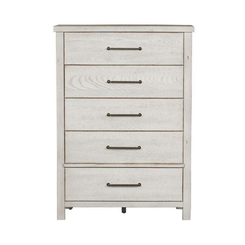 Liberty Furniture Industries Inc. Modern Farmhouse 5-Drawer Chest 406W-BR41 IMAGE 1