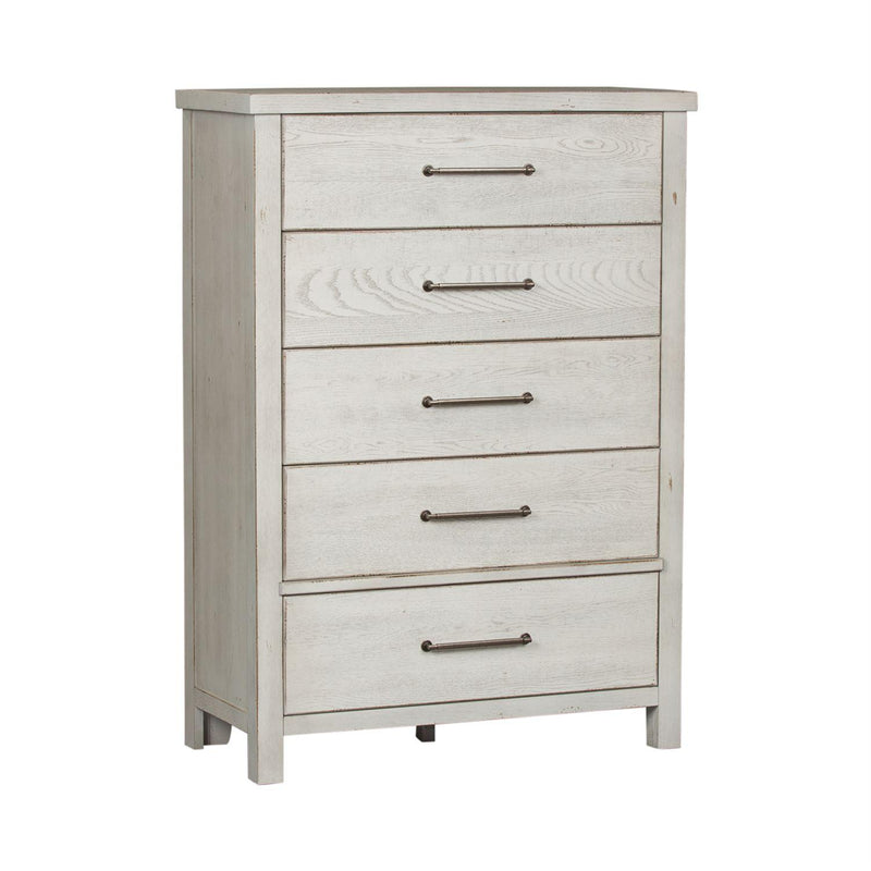 Liberty Furniture Industries Inc. Modern Farmhouse 5-Drawer Chest 406W-BR41 IMAGE 2
